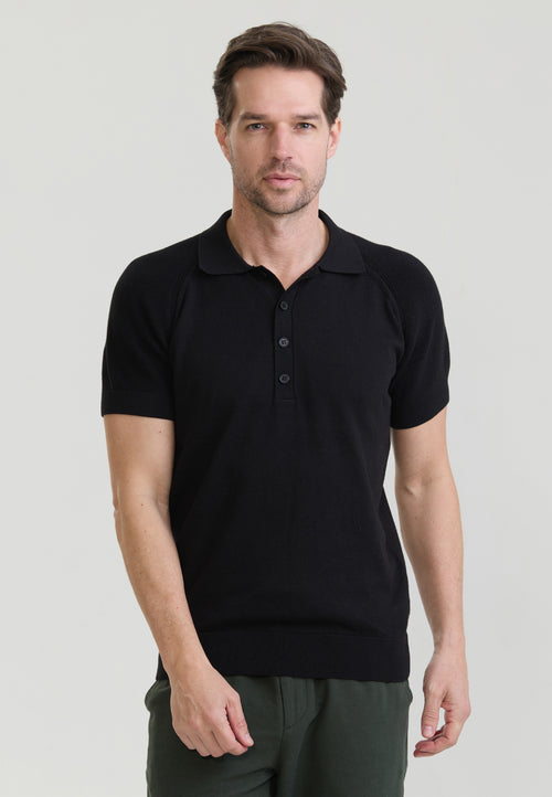 Erkek Düğme Detaylı Polo T-Shirt